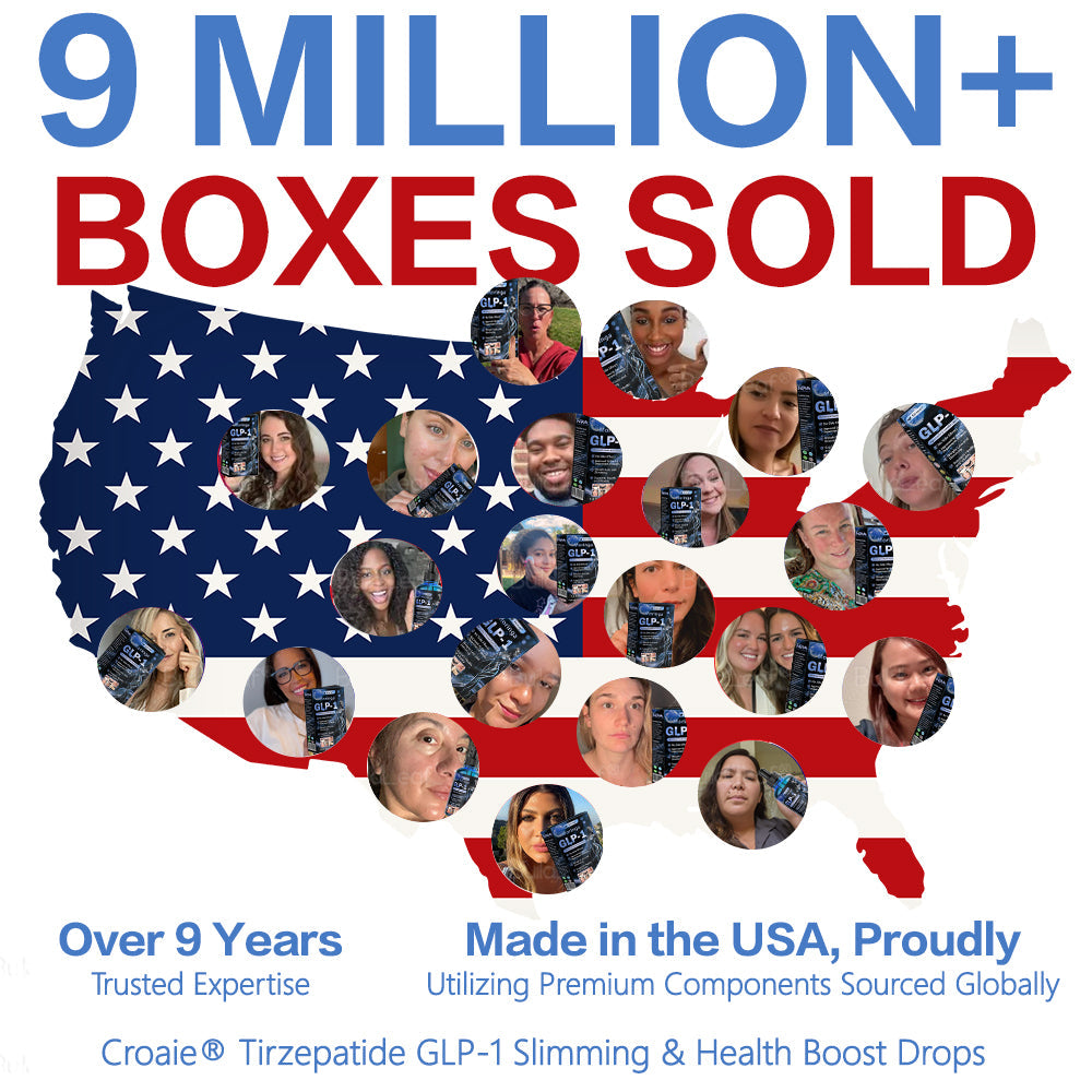 Croaie® Нано Микроиглен Пластир с SMGT-GLP-1 и Matrixyl 3000 За Стягане на Кожата, Намаляване на Тегло и Подкрепа на Кръвната Захар, Без Инжекции, Резултат за 7 Дни