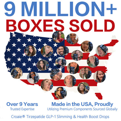 Croaie® Нано Микроиглен Пластир с SMGT-GLP-1 и Matrixyl 3000 За Стягане на Кожата, Намаляване на Тегло и Подкрепа на Кръвната Захар, Без Инжекции, Резултат за 7 Дни