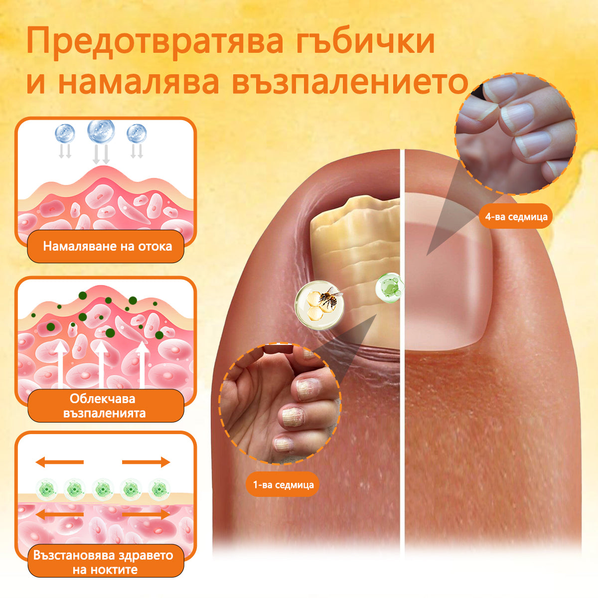 Cvreoz® 🛡️Спрей с пчелна отрова ⏳Унищожава бактериите за 1 минута, почти пълно възстановяване само след 2 седмици